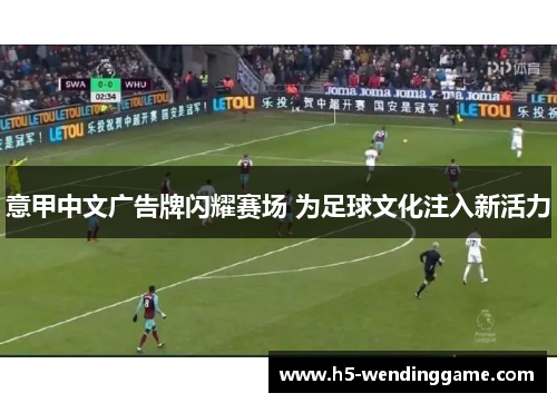 意甲中文广告牌闪耀赛场 为足球文化注入新活力